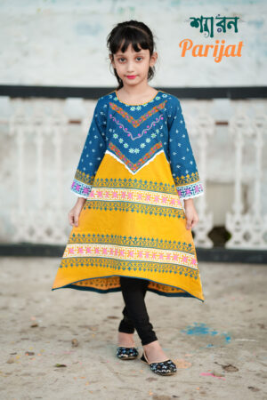 Slap cotton - Block Print & Embroidery